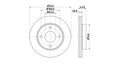 Front Discs Ford Escort, Fiesta, Ka DVF240.200