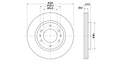 Front Discs 321mm Mitsubishi Pajero Sport, Triton DVF321.282