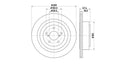 Rear Disc 290mm Subaru Impreza, Legacy, Outback DVR290.180