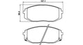 Hyundai Staria Front Brake Pads LMB FP1582.157HD - 2.2 CRDi - Heavy Duty Friction Material