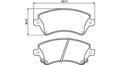 Front Pads Toyota Runx/Verso FP623.132LM
